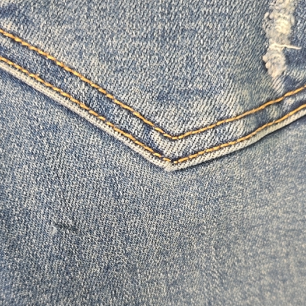 Buffalo David Bitton Jeans Womens Size 2 Blue Distressed Embellished Details - Picture 10 of 16